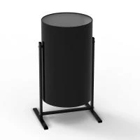 Урна разборная Титан УРТ-19 (чёрная)