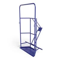 Тележка для перевозки и хранения металлических бочек КБ 2 (г/п 220 кг, без колёс)